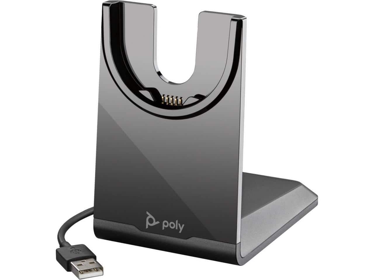 HP - POLY VOYAGER CHARGING STAND USB-C Model 783R7AA - Black