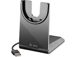 HP - POLY VOYAGER CHARGING STAND USB-C Model 783R7AA - Black