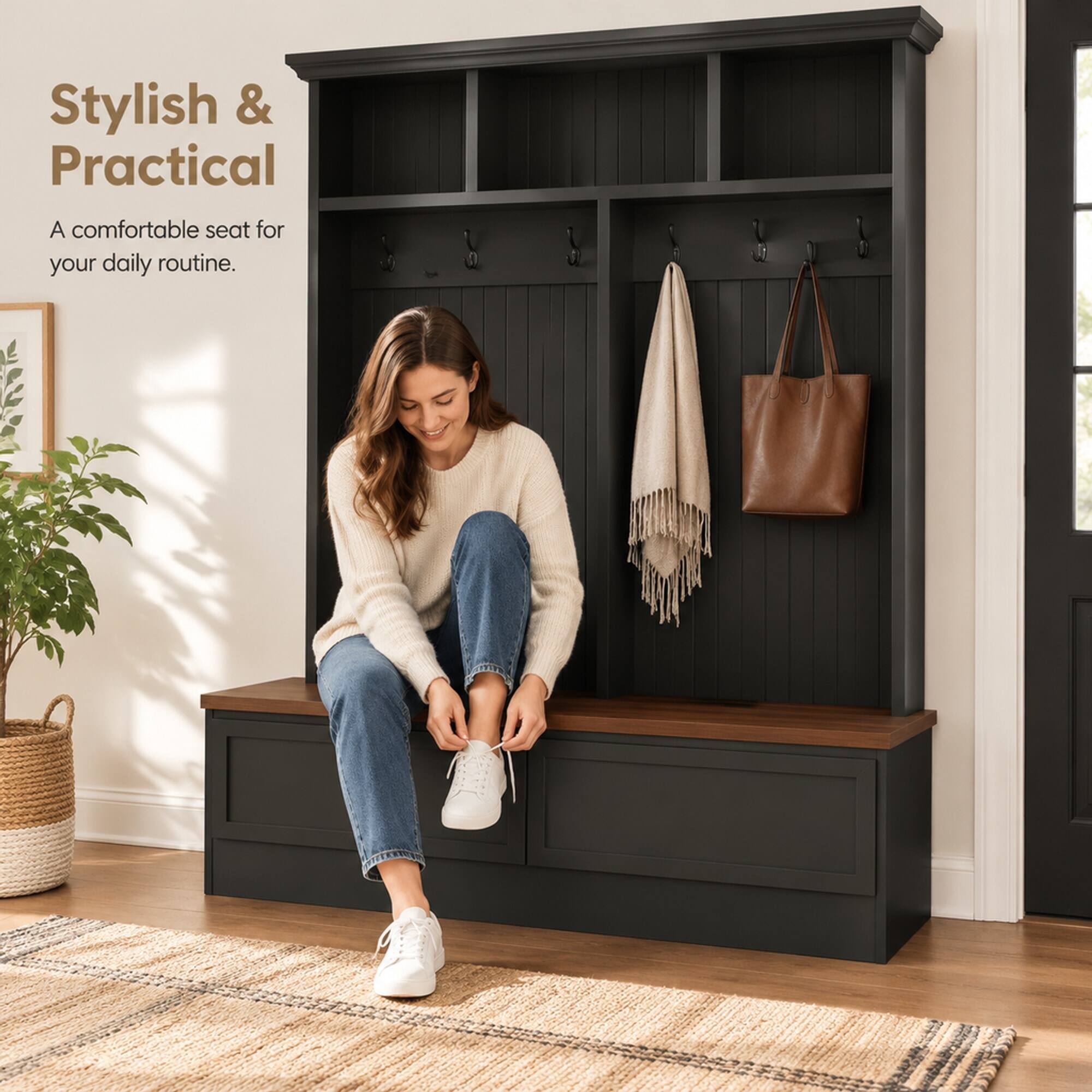 Stylish & Practical  
A comfortable seat for your daily routine.