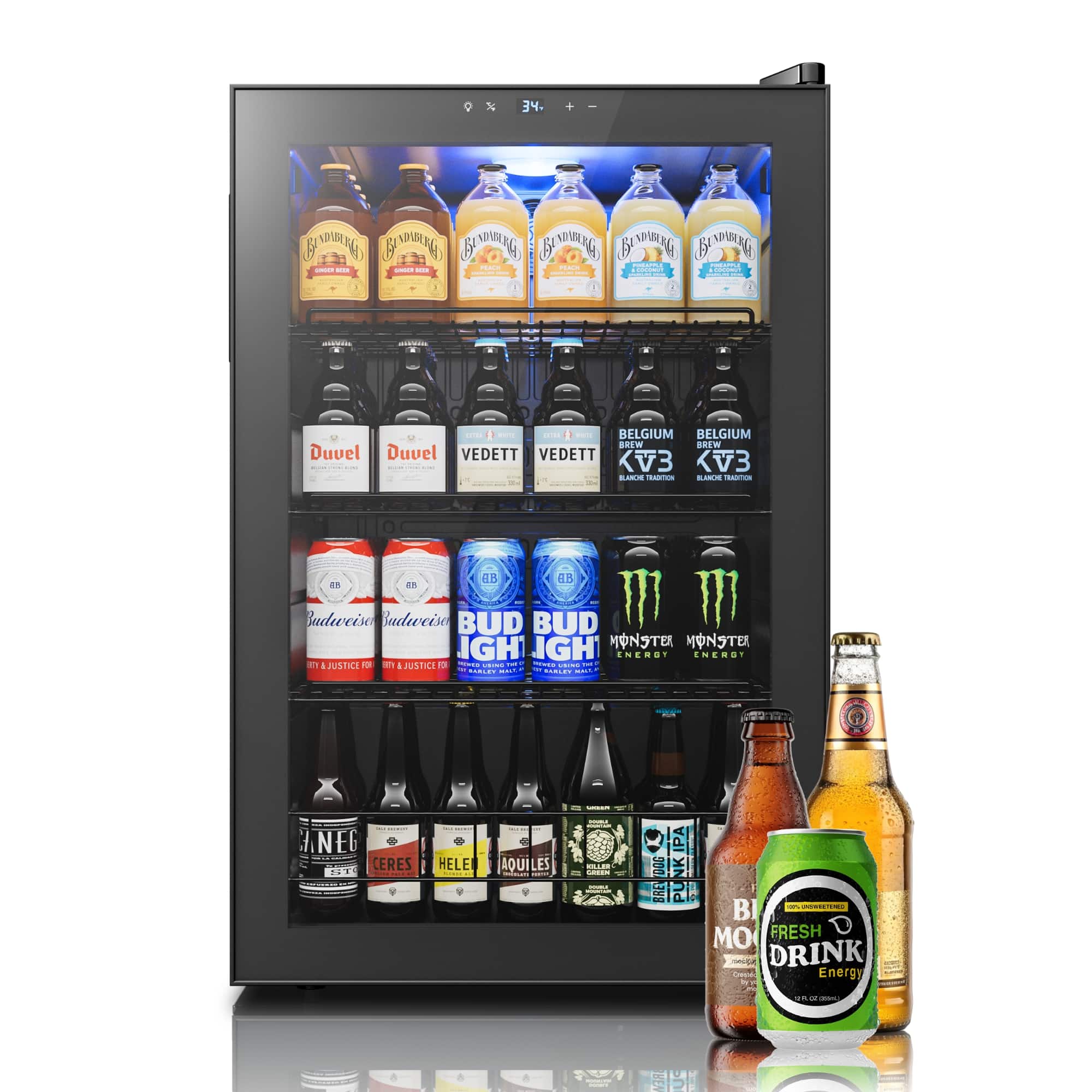 % 34- + #   SLRTG - I  - F AURGS & AINVATGY B SURIG B SG | | | FOA a  ..... ..... BELGIUM BELGIUM am BREW Duvel Duvel VEDETT VEDETT KV3 KV3 ..- Haddie - addae - 8 8B E. Budweise Budweise BUD BUD M M IGH IGH MONSTER MONSTER SNEROT ENERST i . ASIN4 1 ai A JUSIKI d P - -d I - - - SONLEN -- - C.E . NEG CERES HELE AQUILES I ... C NK IPA B MO FRESH DRINK Energy -