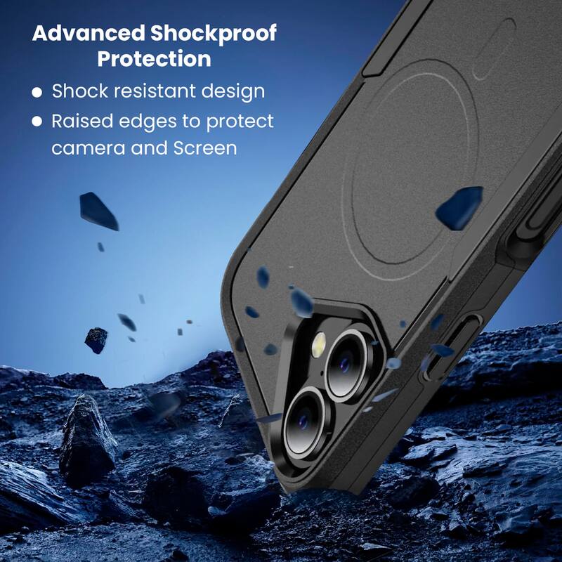 Advanced Shockproof Protection

- Shock resistant design
- Raised edges to protect camera and screen