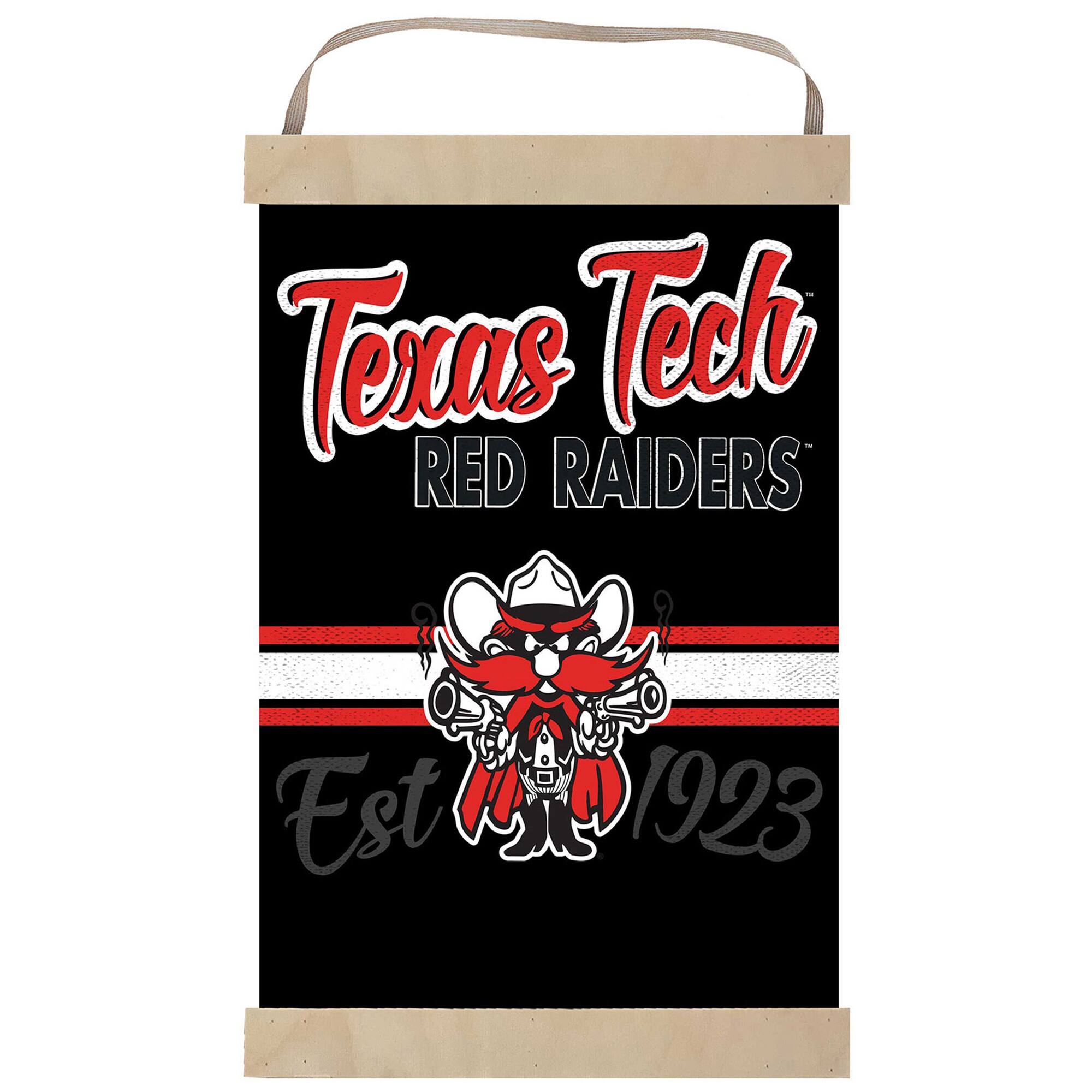 Texas Tech  
RED RAIDERS  
Est 1923