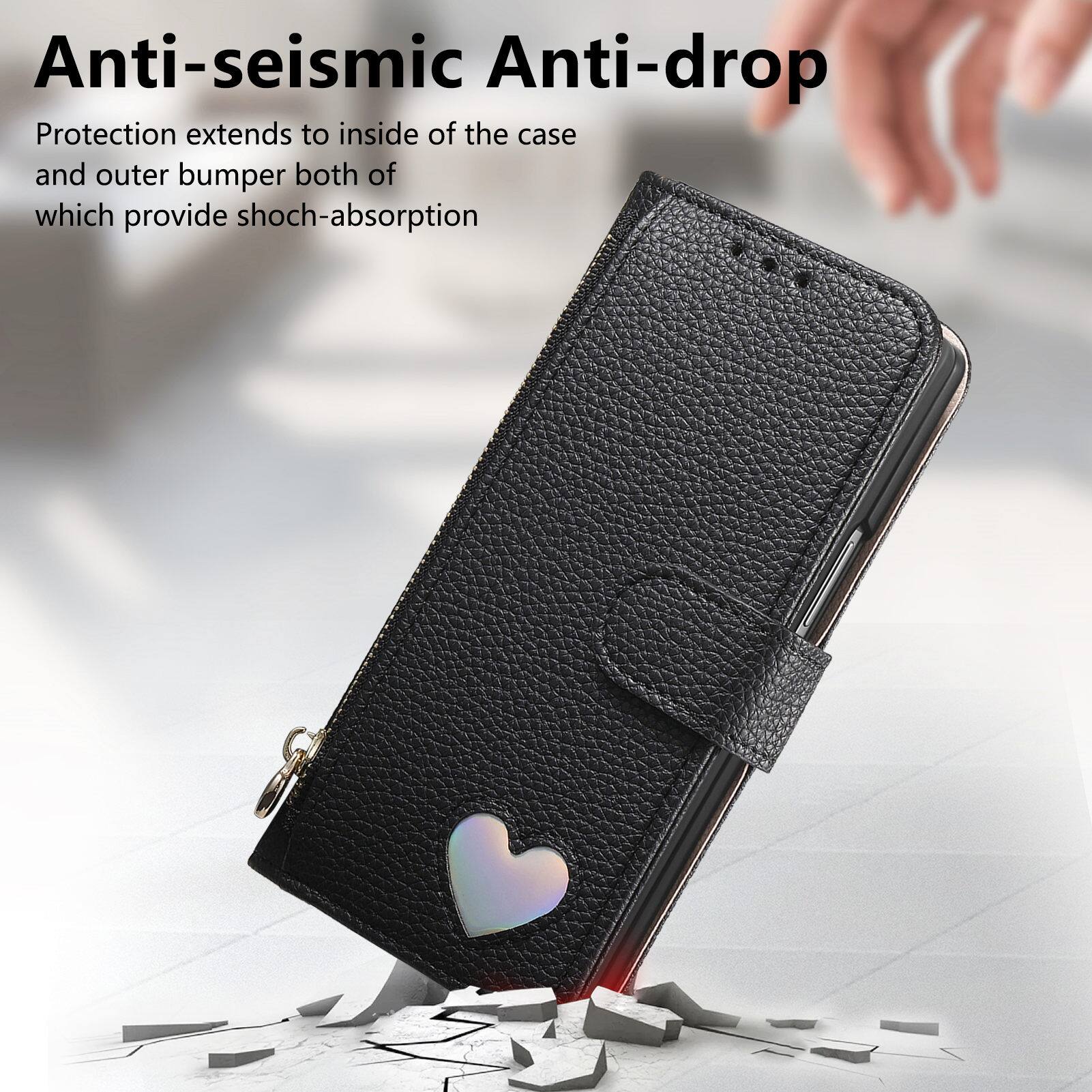 Anti-seismic Anti-drop

Protection extends to inside of the case and outer bumper both of which provide shock-absorption