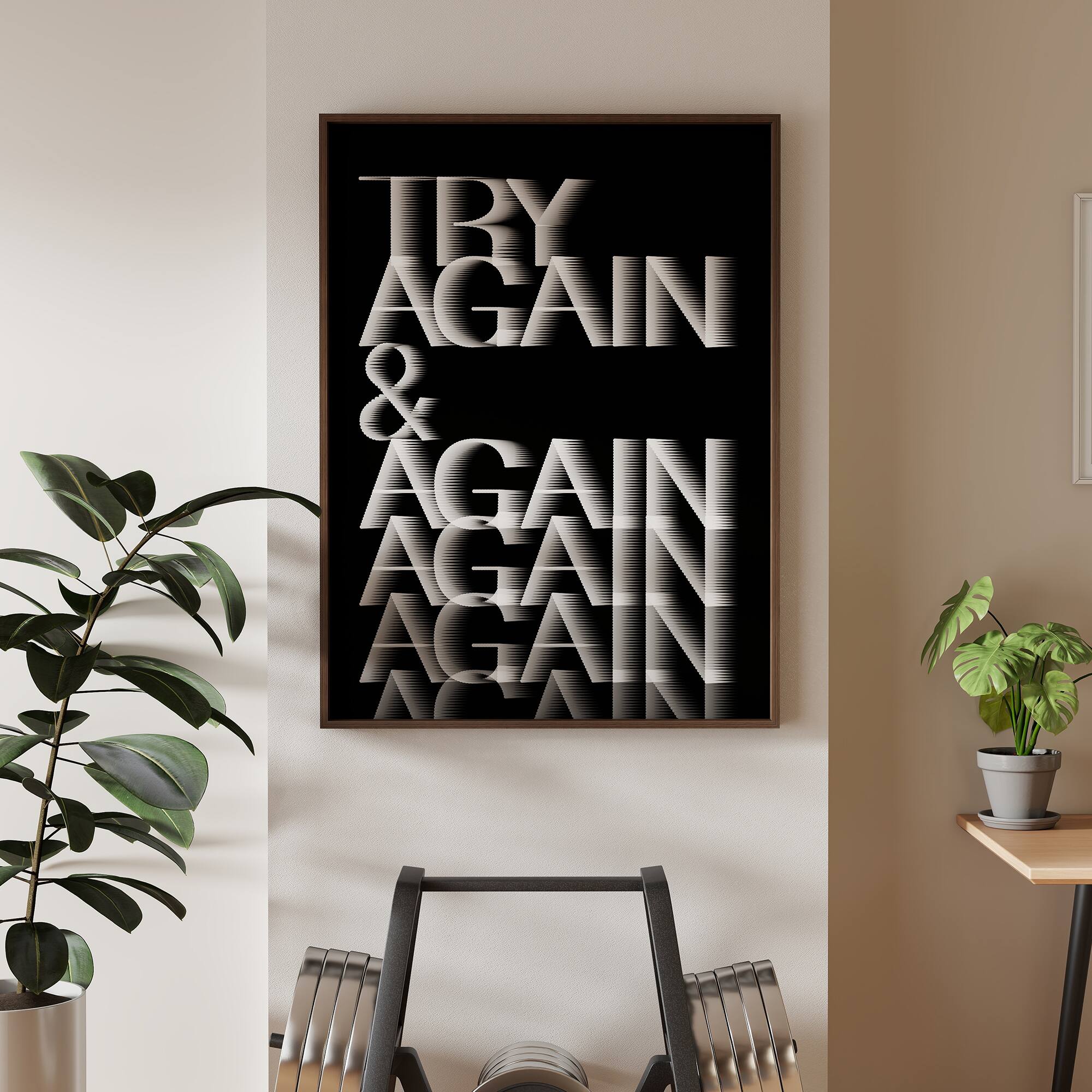 TRY AGAIN & AGAIN AGAIN AGAIN