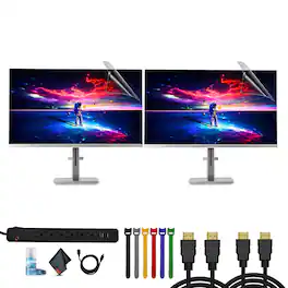 HP - 524SH 23.8" 16:9 FreeSync IPS Monitor Bundle