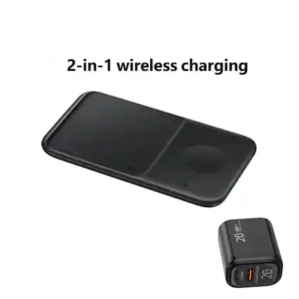2-in-1 wireless charging
SuperCharge 2C