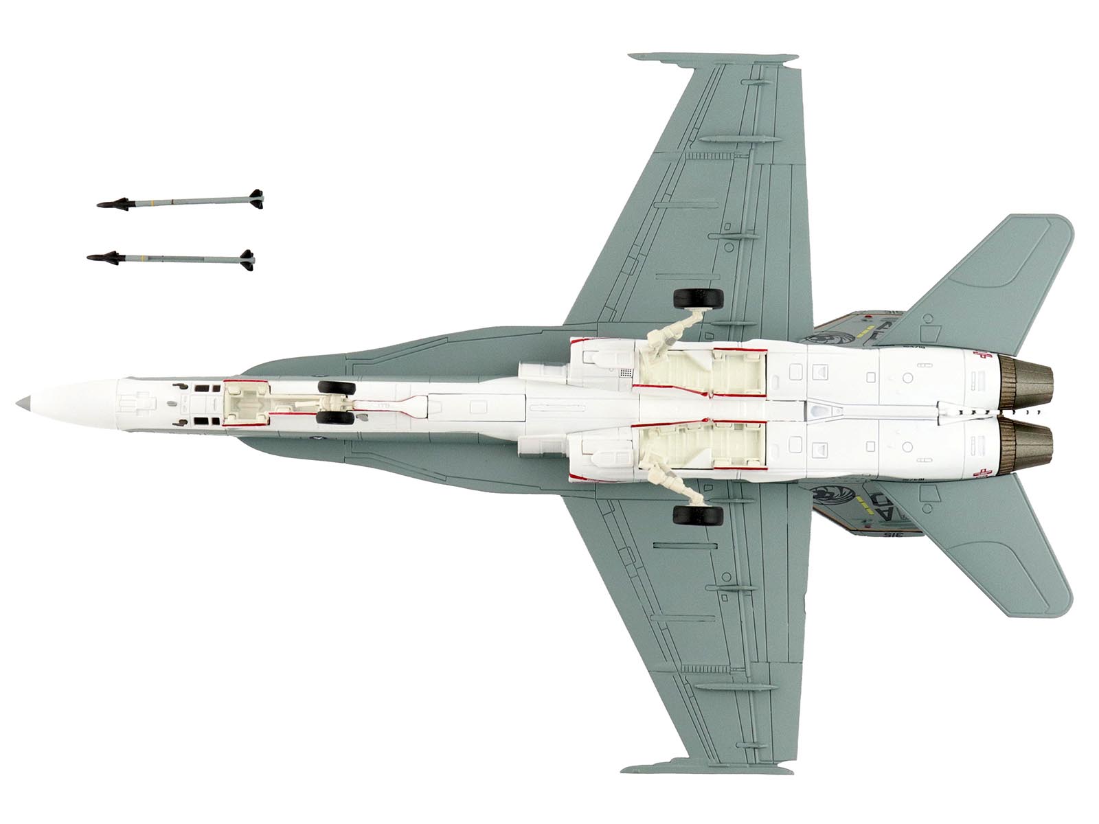 Alt View 1. Hobby Master - McDonnell Douglas F/A-18C Hornet "VFA-15 Retro TAC Demo Jet VFA-106 Gladiators 2017" US Navy 1/72 - Multi.