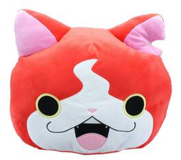 Little Buddy - Yo-kai Watch Jibanyan 15-Inch Plush Pillow - Red