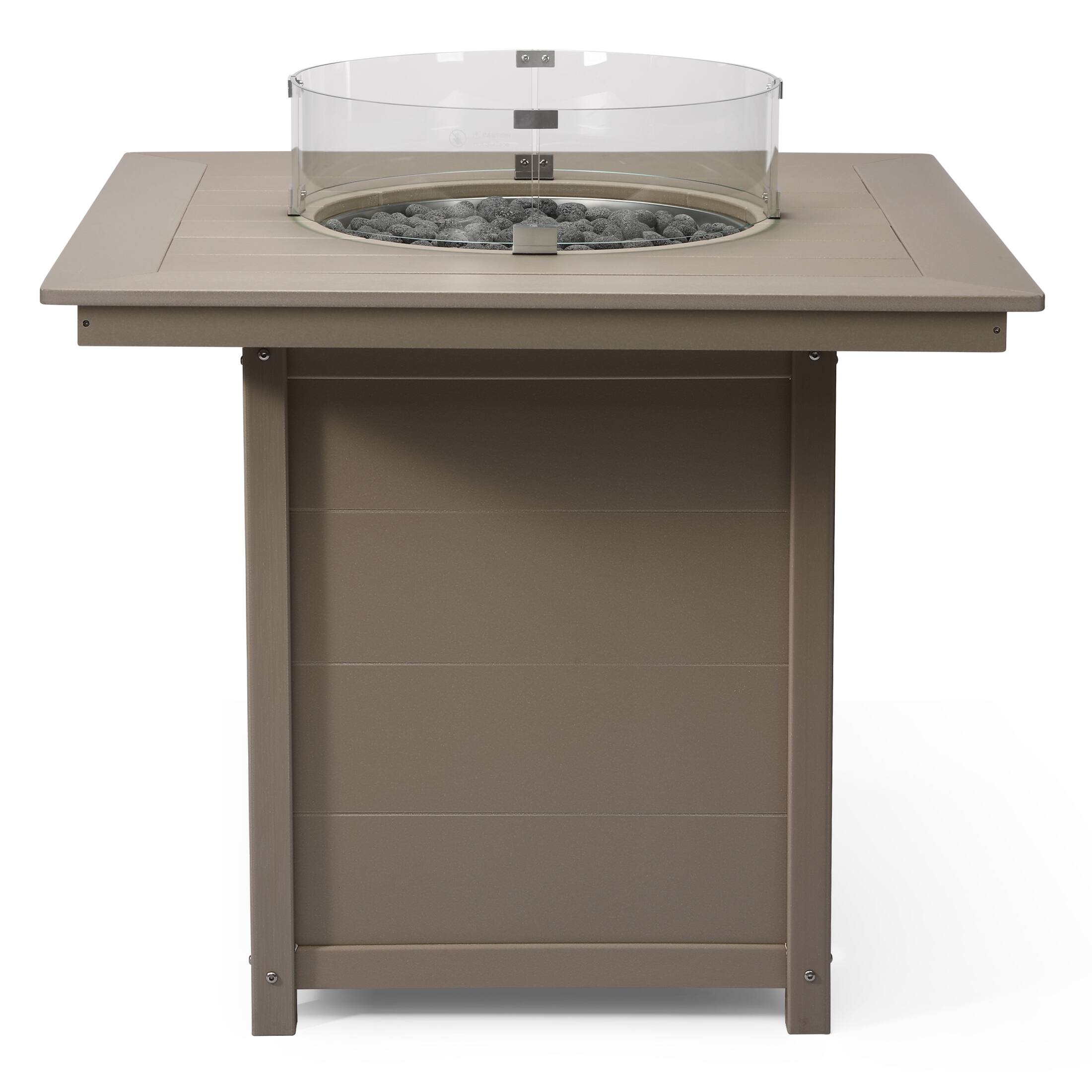 Back. WestinTrends - WestinTrends Helios 42" Modern Outdoor Patio Gas Propane Square Fire Pit Table.