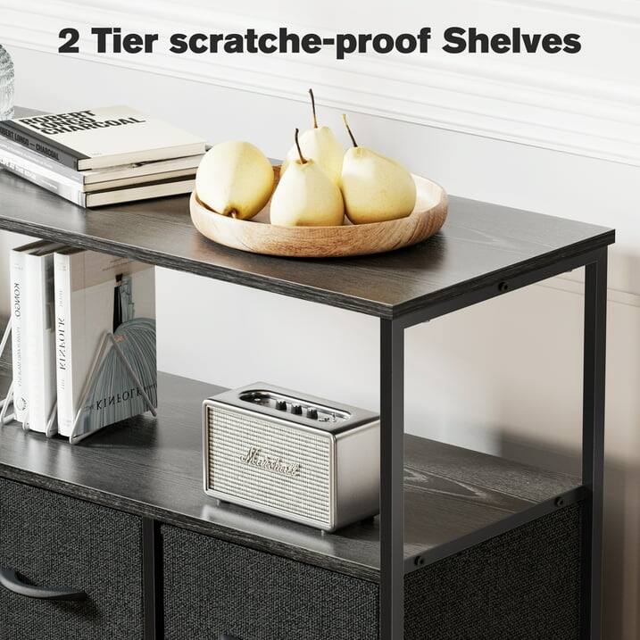 2 Tier scratch-proof Shelves