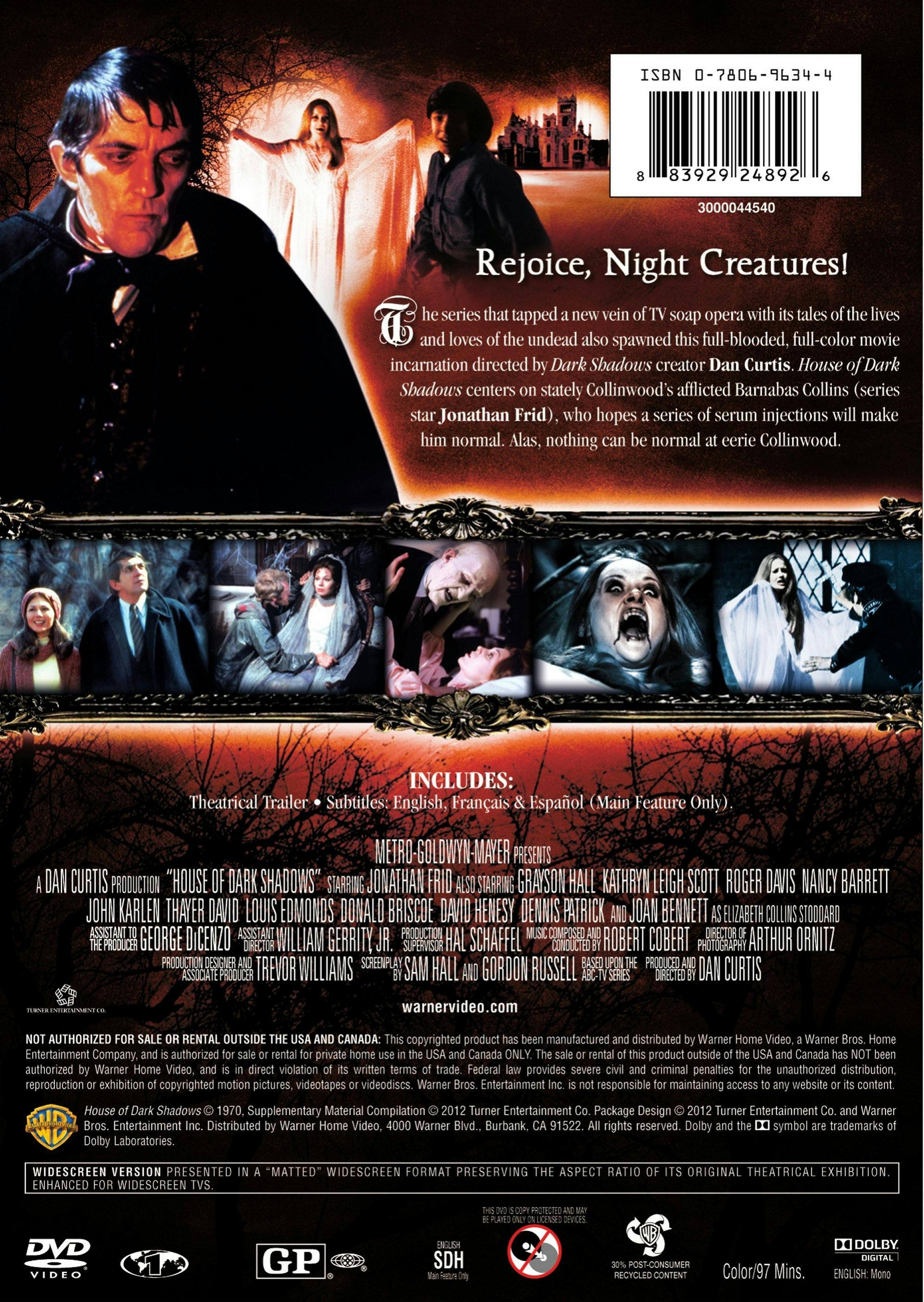 Angle. House of Dark Shadows [DVD].