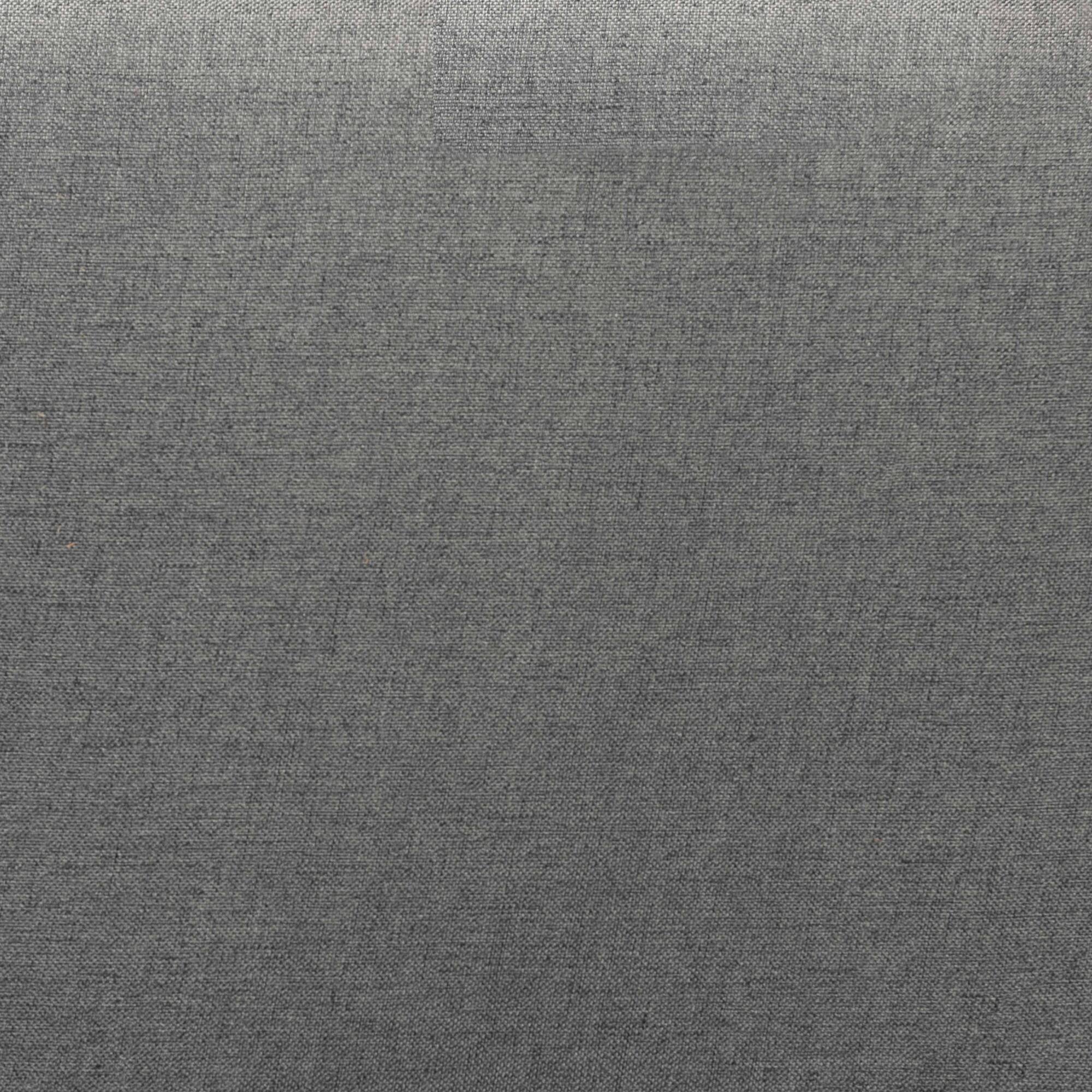 Left. Baxton Studio - Abner Modern and Contemporary Transitional Fabric Upholstered and Finished Wood Twin Size Headboard - Dark Grey/Walnut Brown.