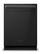 Front. Viking - Dishwasher Door Panel - Black.