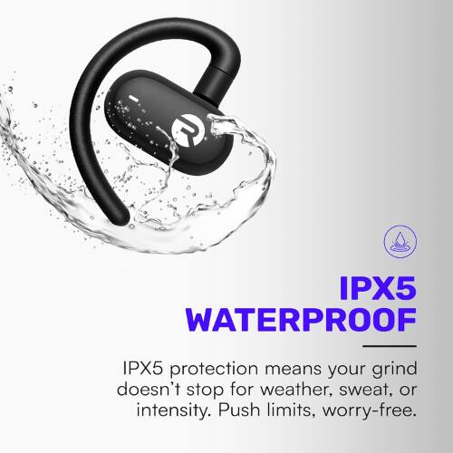3 IPX5 WATERPROOF

IPX5 protection means your grind doesn't stop for weather, sweat, or intensity. Push limits, worry-free.