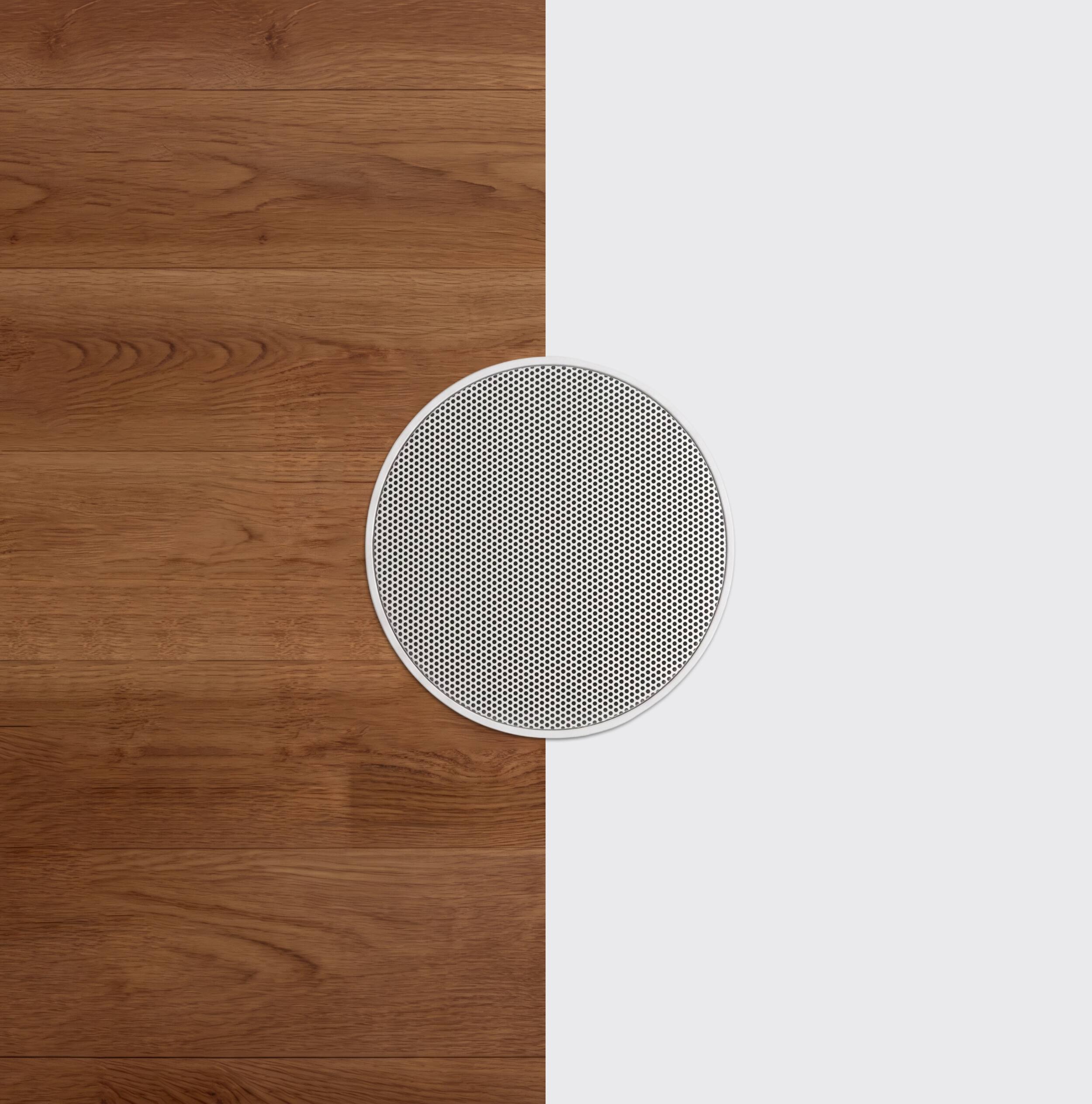 Alt View 22. MartinLogan - Variable Aperture System 3” Full-Range 2-Way In-Ceiling Speaker with Dual 5.5” Woofers and a 2” High-Output Driver - Paintable White.