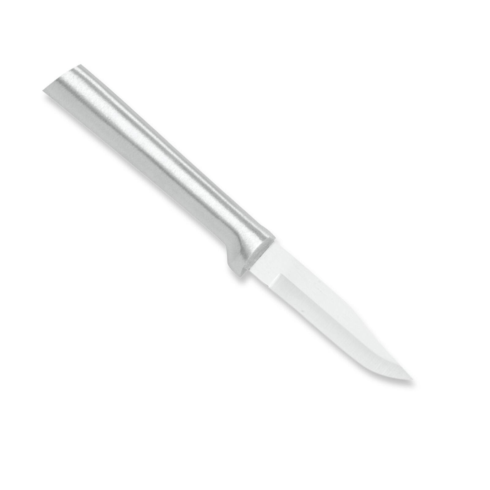 Front. Rada - Cutlery 2.5-Inch Peeling Paring Knife, Aluminum Handle - Silver.