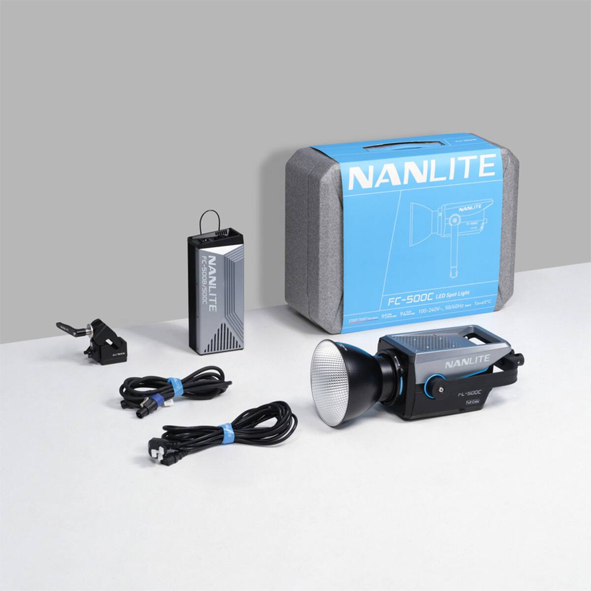NANLITE NANITE . 0005/800S-2 NANLITE - LED Spot Light FC-500C - TaudP 100-240V 50CH P5  NANLITE P-SCDC