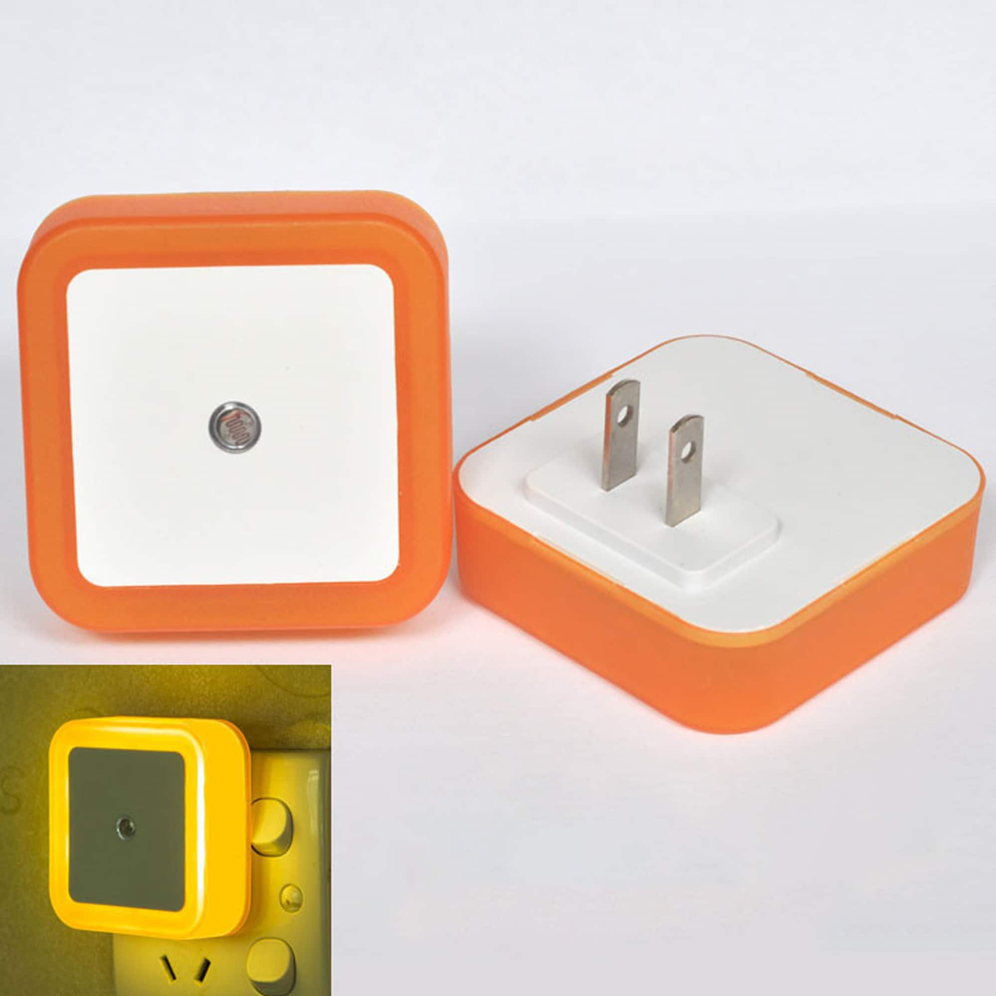 YONWAY - Smart Light-controlled Sensor LED Night Light, Mini Plug Into Wall Night Light with US Plug for Hallway, Corridors