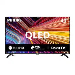 Philips - 40" Class 7900 Series QLED FHD Smart Roku TV