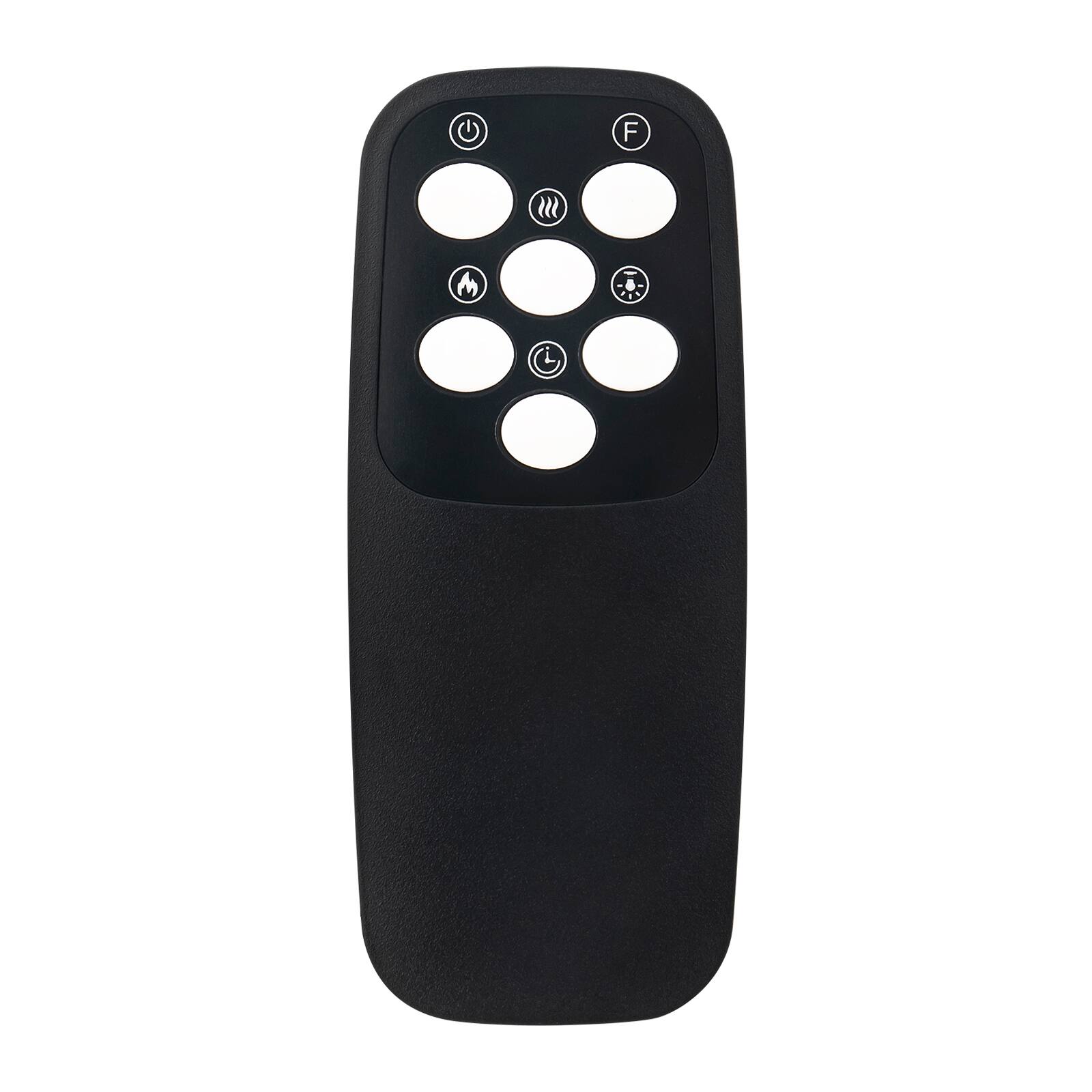 Front. ZdalaMit - Replacement Remote FR60XD fit for Intertek Wall Mount Fireplaces IF-32FSB - Black.