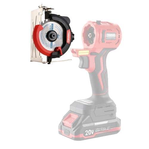 JETRANSPORT - Cordless Combo Kit 20v 8-in-1 Multi-tool With Case Drill Recip Chain Impact Wrench Oscillating Tool - Circular Saw Attachment