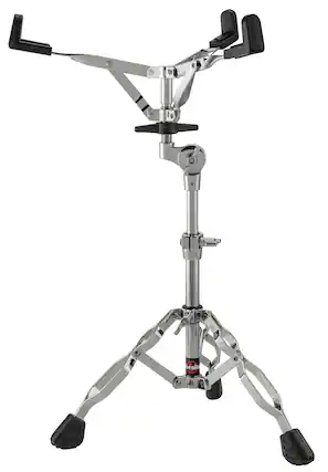 Front. Gibraltar Hardware - Light Weight Double Braced Snare Stand, Drum Accessories, Percussion Chrome Hardware and Parts.