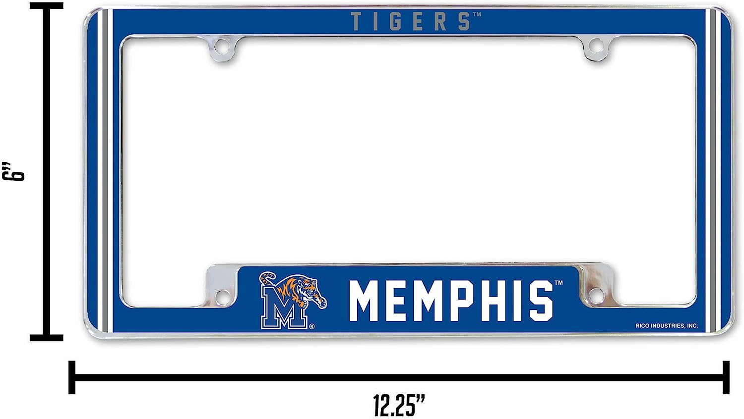 TIGERS™  
MEMPHIS™  
RICO INDUSTRIES, INC.  
12.25"