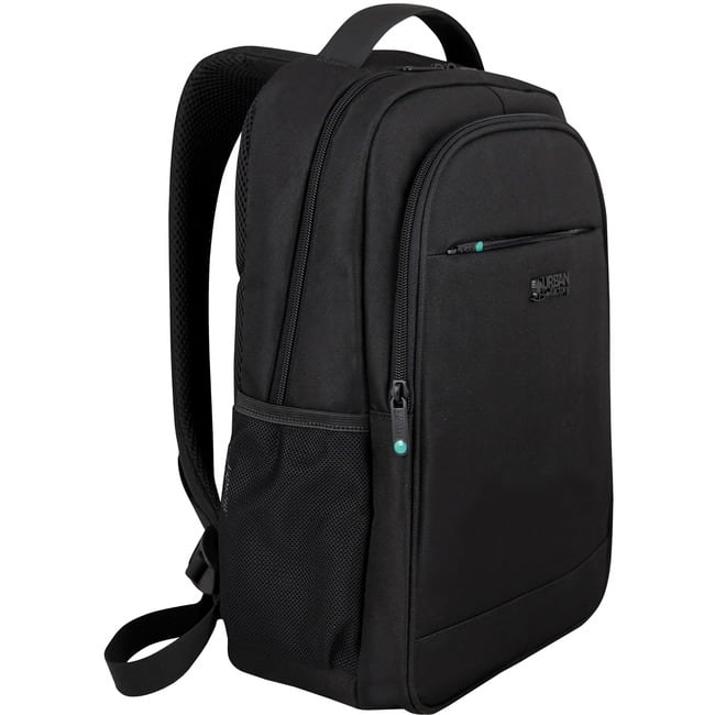 Urban Factory - DAILEE Carrying Case (Backpack) for 17.3" Notebook - Water Resistant - Nylon Body - Shoulder Strap - Black