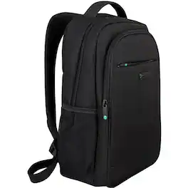 Urban Factory - DAILEE Carrying Case (Backpack) for 17.3" Notebook - Water Resistant - Nylon Body - Shoulder - Black