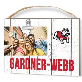 Jardine - Gardner-Webb Bulldogs 8'' x 10'' Weathered Design Clip It Frame - White