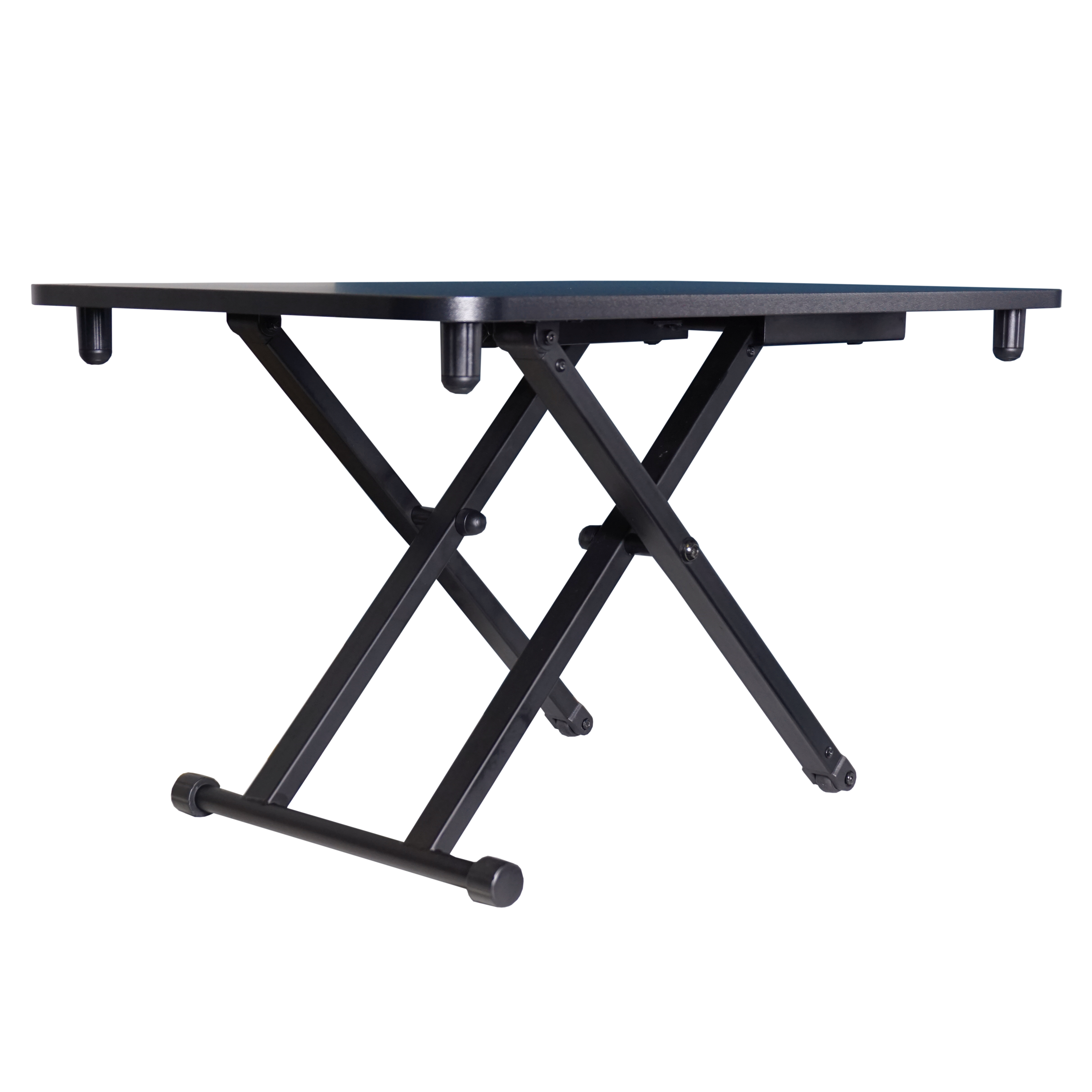 Alt View 5. Victor - High Rise™ Adjustable Standing Desk - Black.