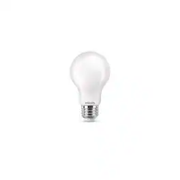Philips - A19 E26 (Medium) Filament LED Bulb Daylight 75 Watt Equivalence 2 pk