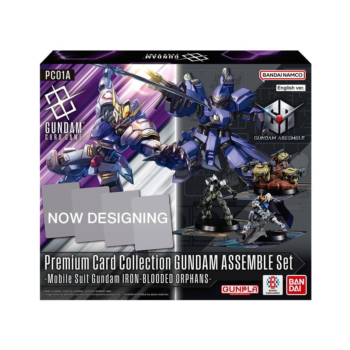 Bandai - Gundam Card Game Premium Card Collection Gundam Assemble Set - Mobile Suit Gundam Iron-Blooded Orphans (PC01A)