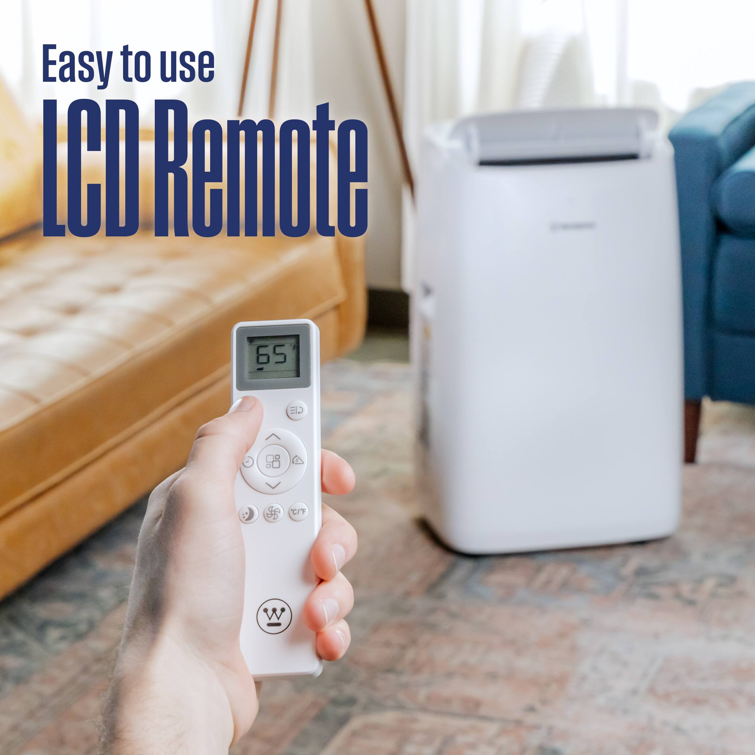 Easy to use LCD Remote