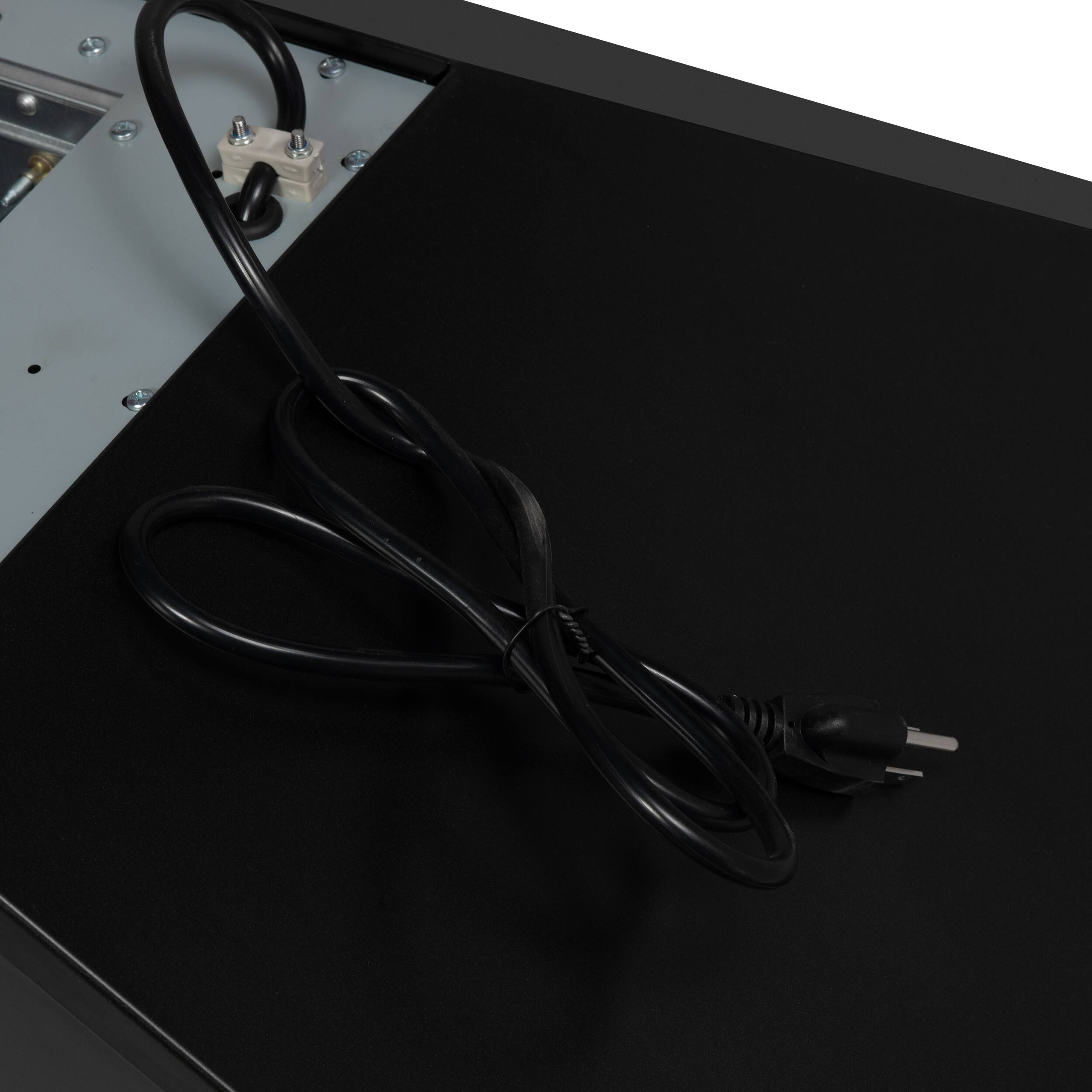 Alt View 9. Forno Appliances - Aria 48 in. Convertible Wall-Mounted Range Hood - Black.