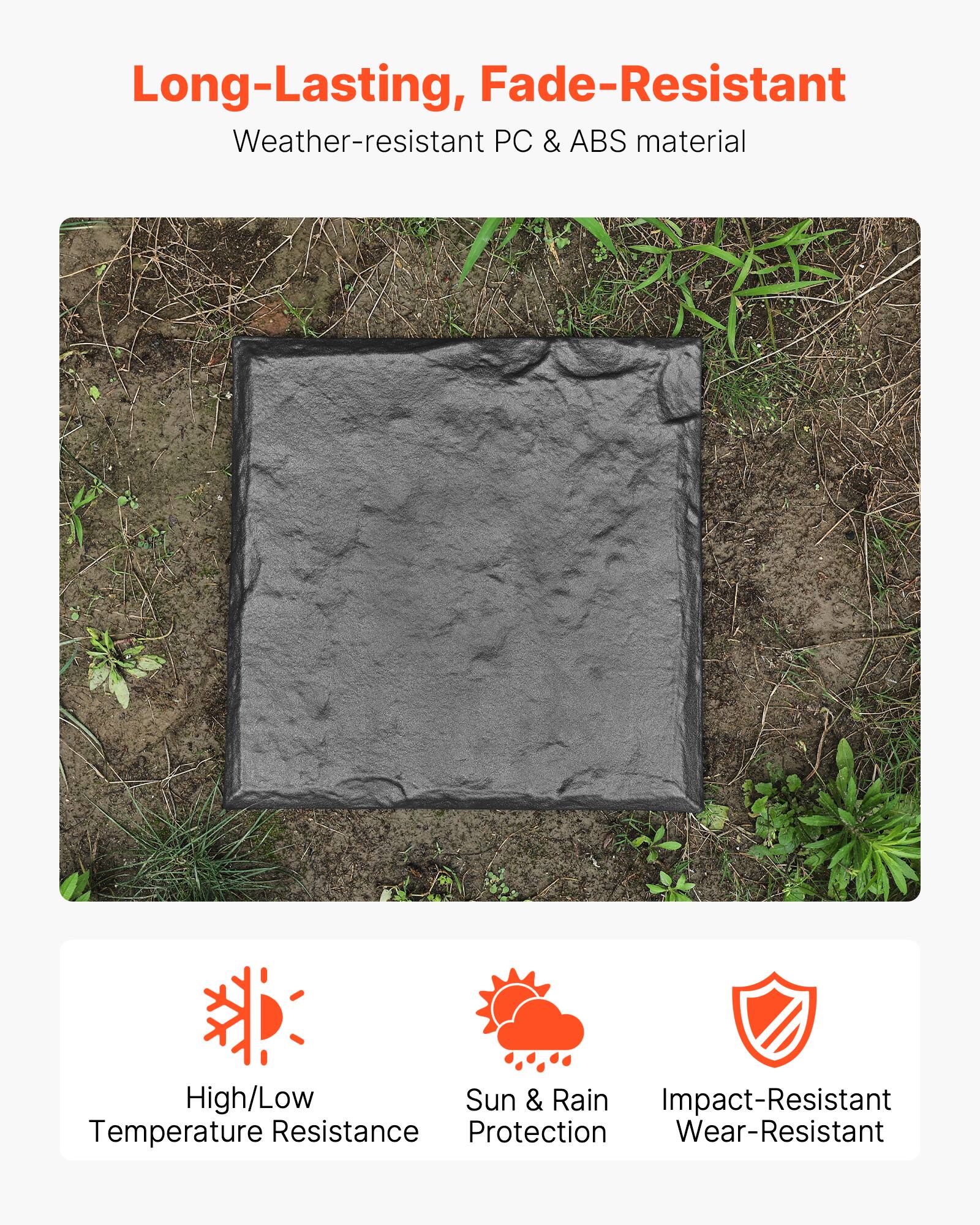 Long-Lasting, Fade-Resistant
Weather-resistant PC & ABS material
High/Low Temperature Resistance
Sun & Rain Protection
Impact-Resistant Wear-Resistant