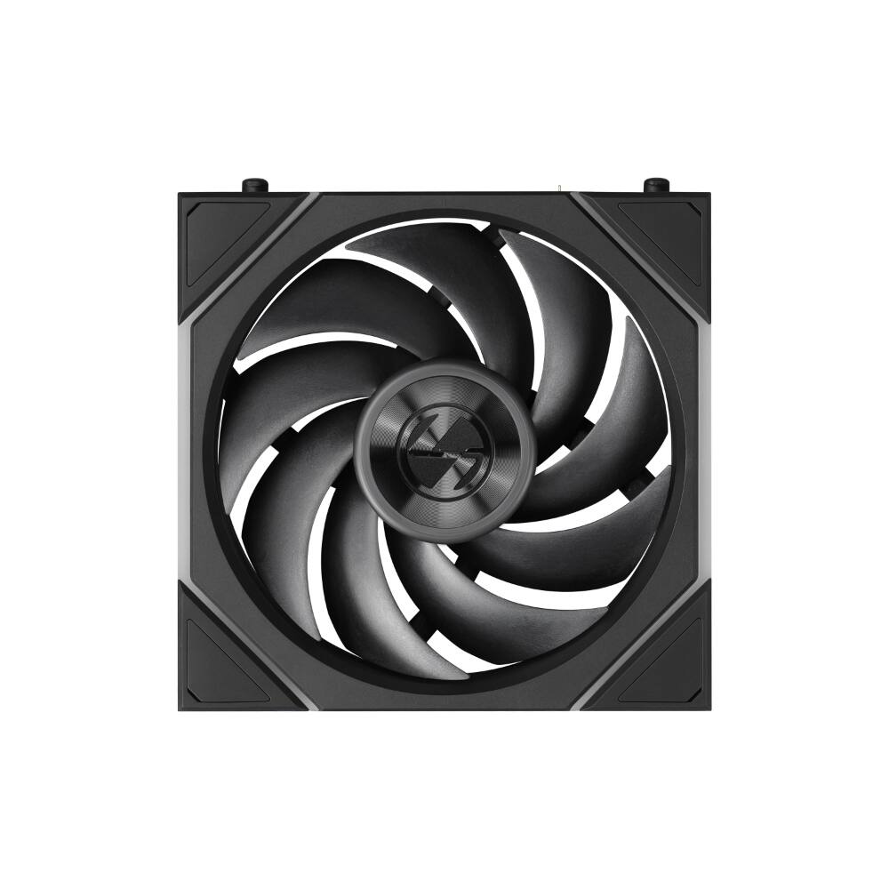 Left. Lian Li - UNI FAN TL Flex 120mm Normal Blade ARGB Fan, Single Pack, Infinity Mirror, Controller Not Included (12TL1F1B) - Black.