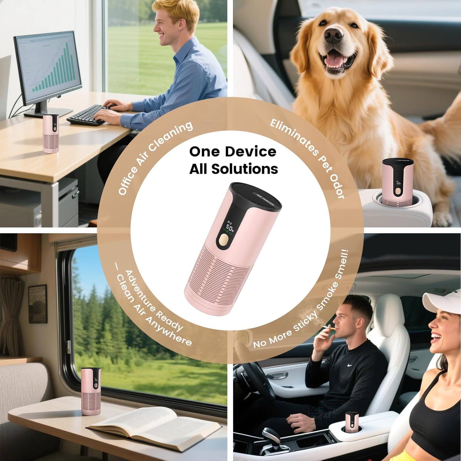 Cleaning One Device Eliminates Air Pet All Solutions Office Odor | Clean Adventure Air Anywhere Ready F1 50 smell! Smoke Sticky No More