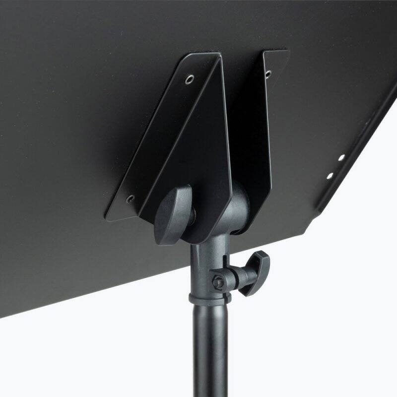 Alt View 1. On Stage Stands - On-Stage SM7211B Professional Grade Folding Orchestral Sheet Music Stand, Black - Black.
