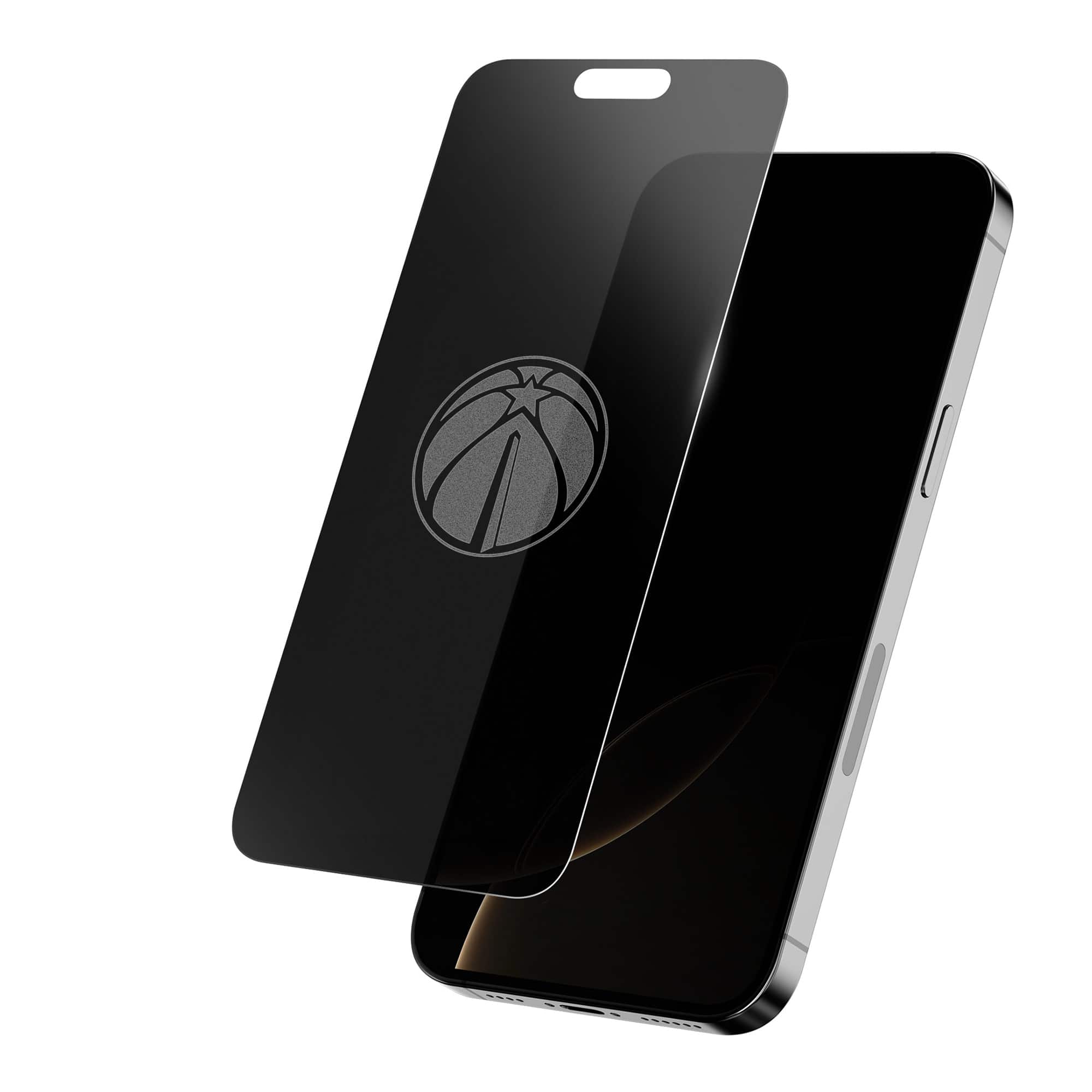 Screen Skinz - Washington Wizards iPhone Privacy Screen Protector - 13 Pro Max/14 Plus - Multicolor