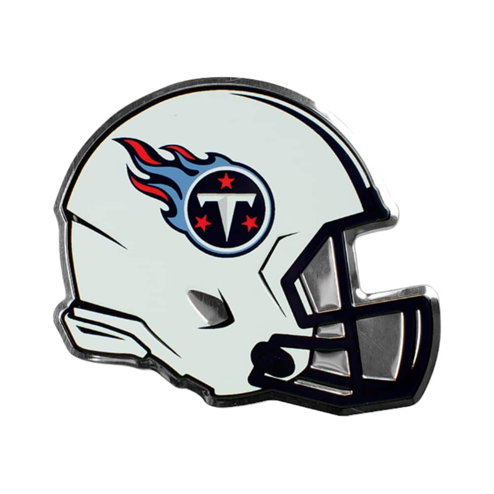 TCL - Tennessee Titans Easy Peel & Stick Full Color Aluminum Helmet Emblem - Multi