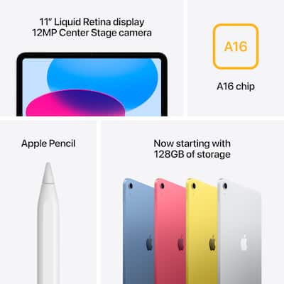 Apple 11 inch iPad A16 chip with Wi Fi + Cellular 128GB Blue Apple 11 inch iPad A16 chip with Wi Fi + Cellular 128GB Blue
