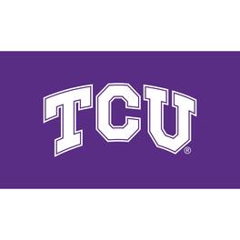 Evergreen Enterprises - TCU Horned Frogs 28" x 16" Turf Mat - Multicolor