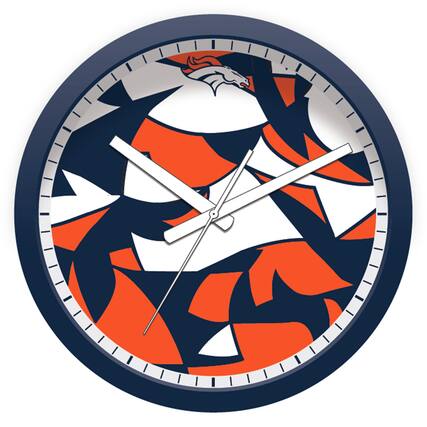 Front. Imperial - NFL x FIT 16" Modern Clock - Multicolor.
