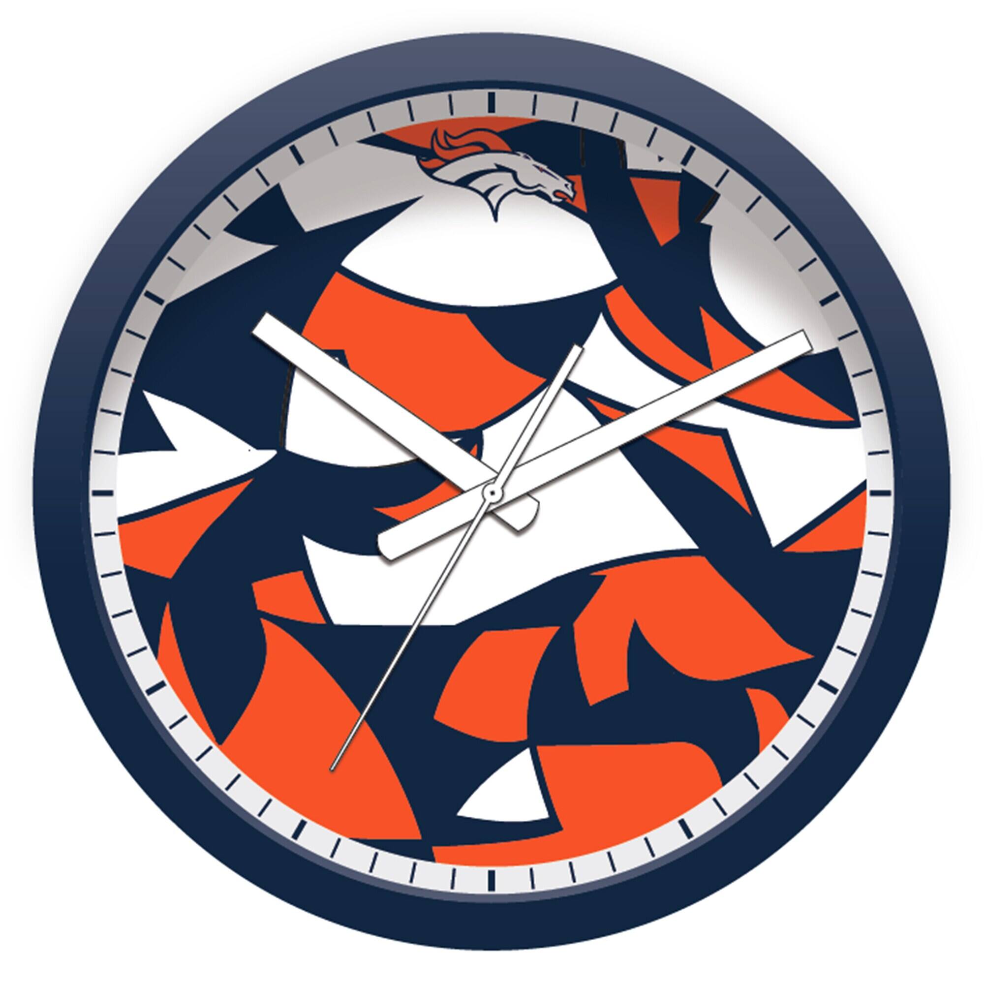 Front. Imperial - NFL x FIT 16" Modern Clock - Multicolor.