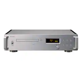 TEAC - VRDS-701T CD Transport with MQA Decoding & External Clock Input - Silver