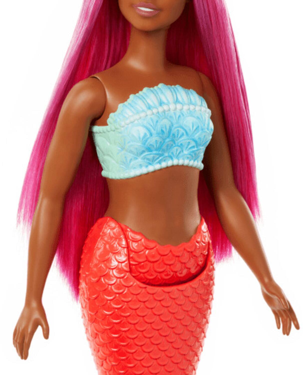 Alt View 4. Mattel - Barbie Mermaid Doll, Colorful Hair   - Collectibles - Multicolor.