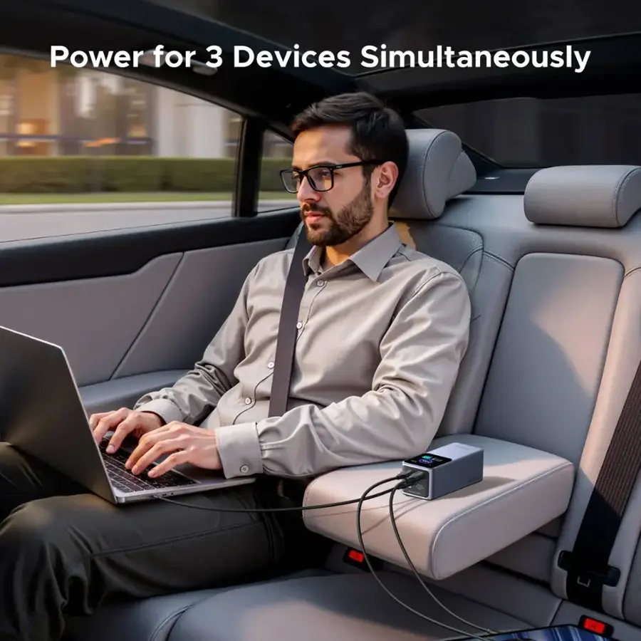 Power for 3 Devices Simultaneously
