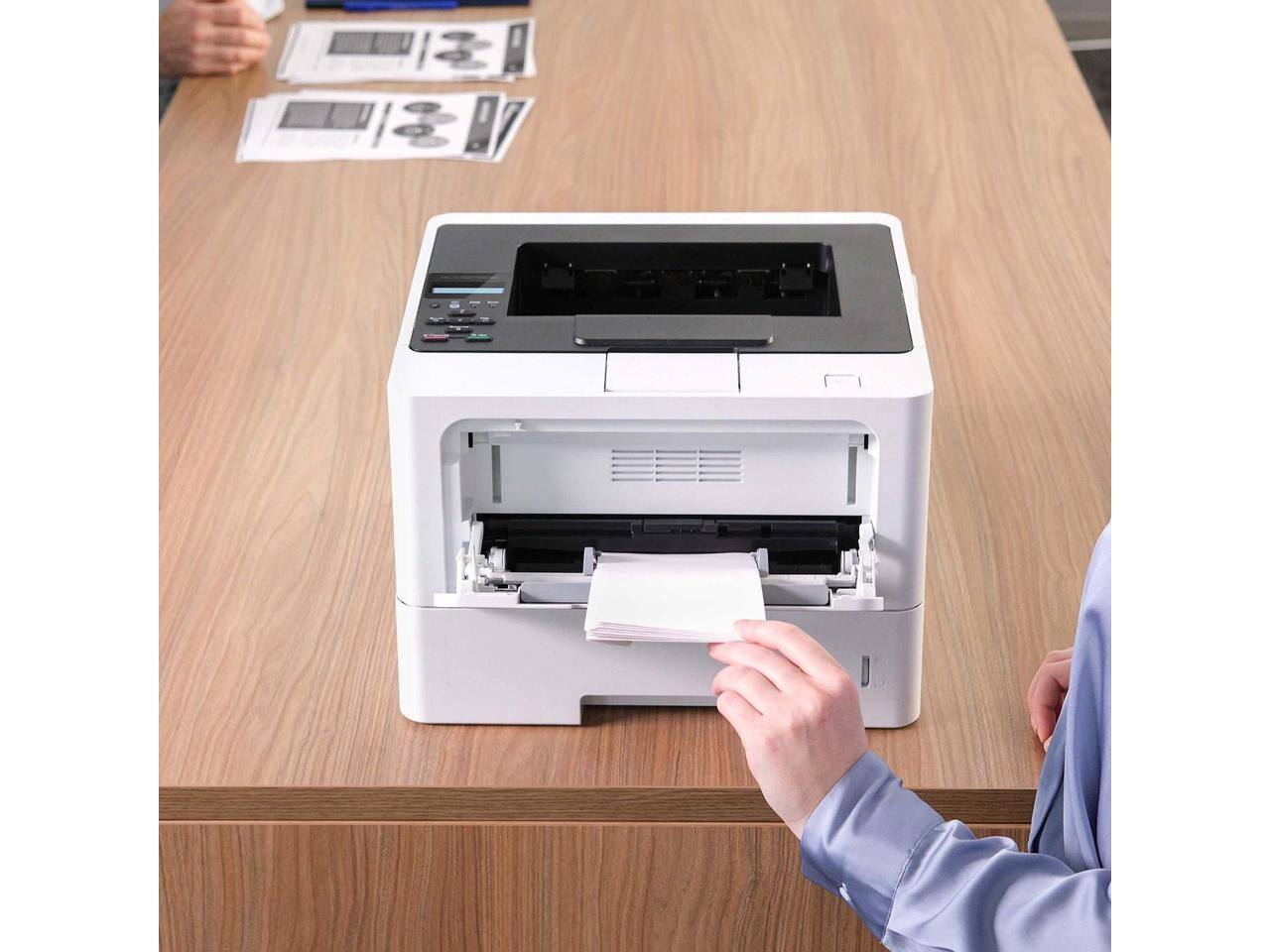 Alt View 8. Brother - Brother HL-L5210DW Desktop Wireless Laser Printer Monochrome - Gray.