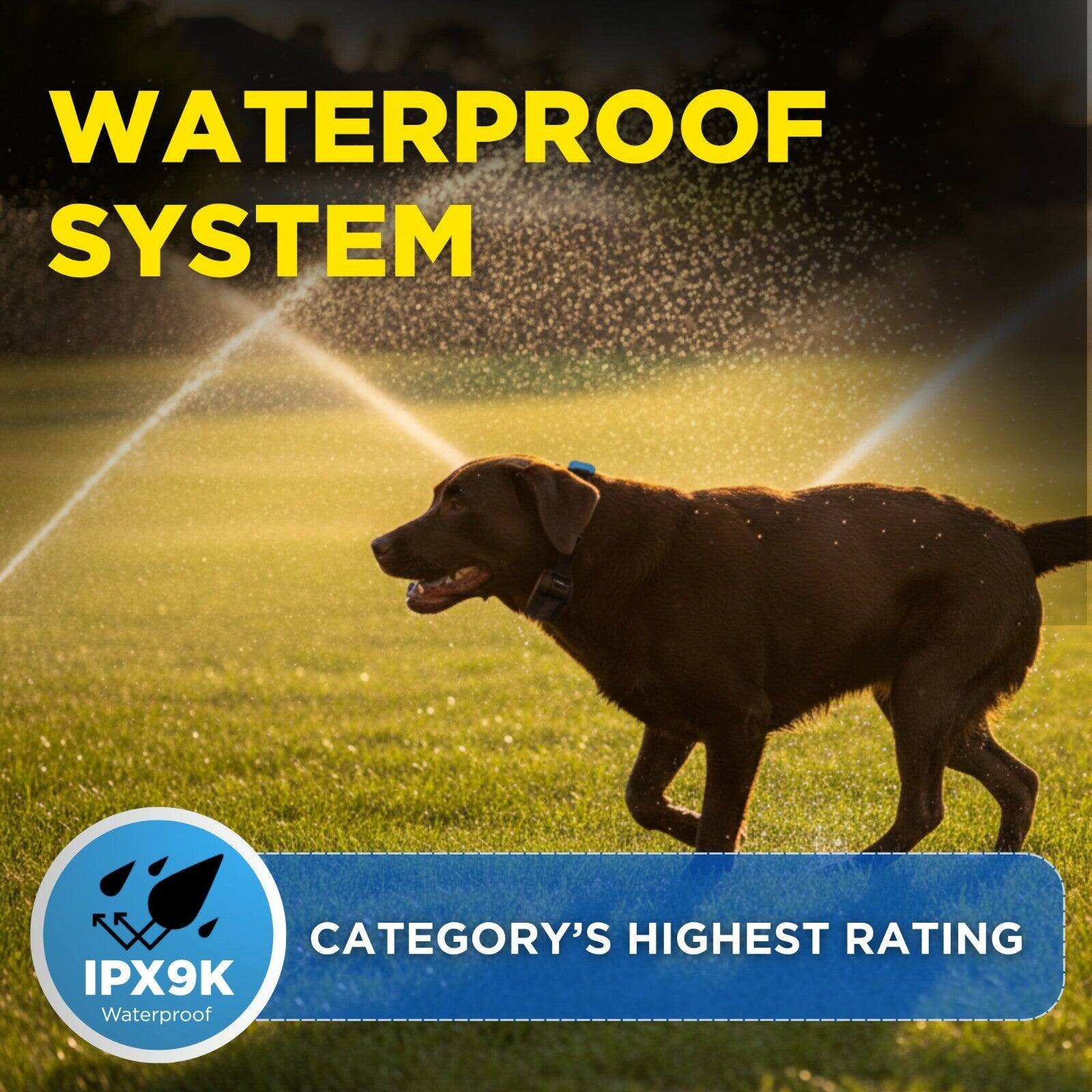 WATERPROOF SYSTEM

CATEGORY'S HIGHEST RATING IPX9K Waterproof